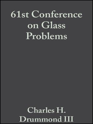cover image of 61st Conference on Glass Problems